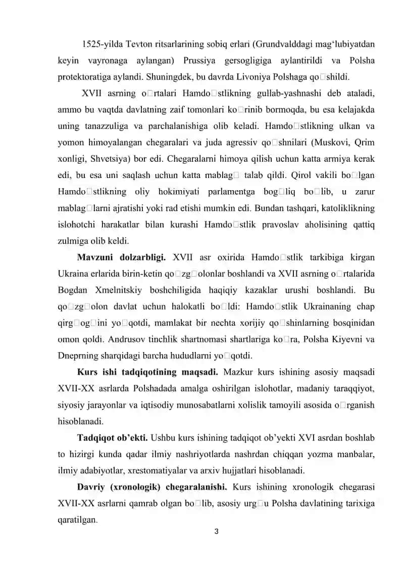 POLSHA XVII ASR IKKINCHI YARMI VA XIX ASR BOSHLARIDA 3