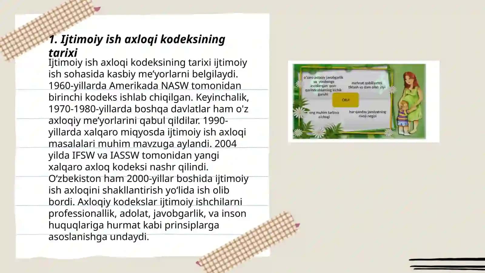 Turli davlatlarning ijtimoiy ish axloqi kodekslari 3