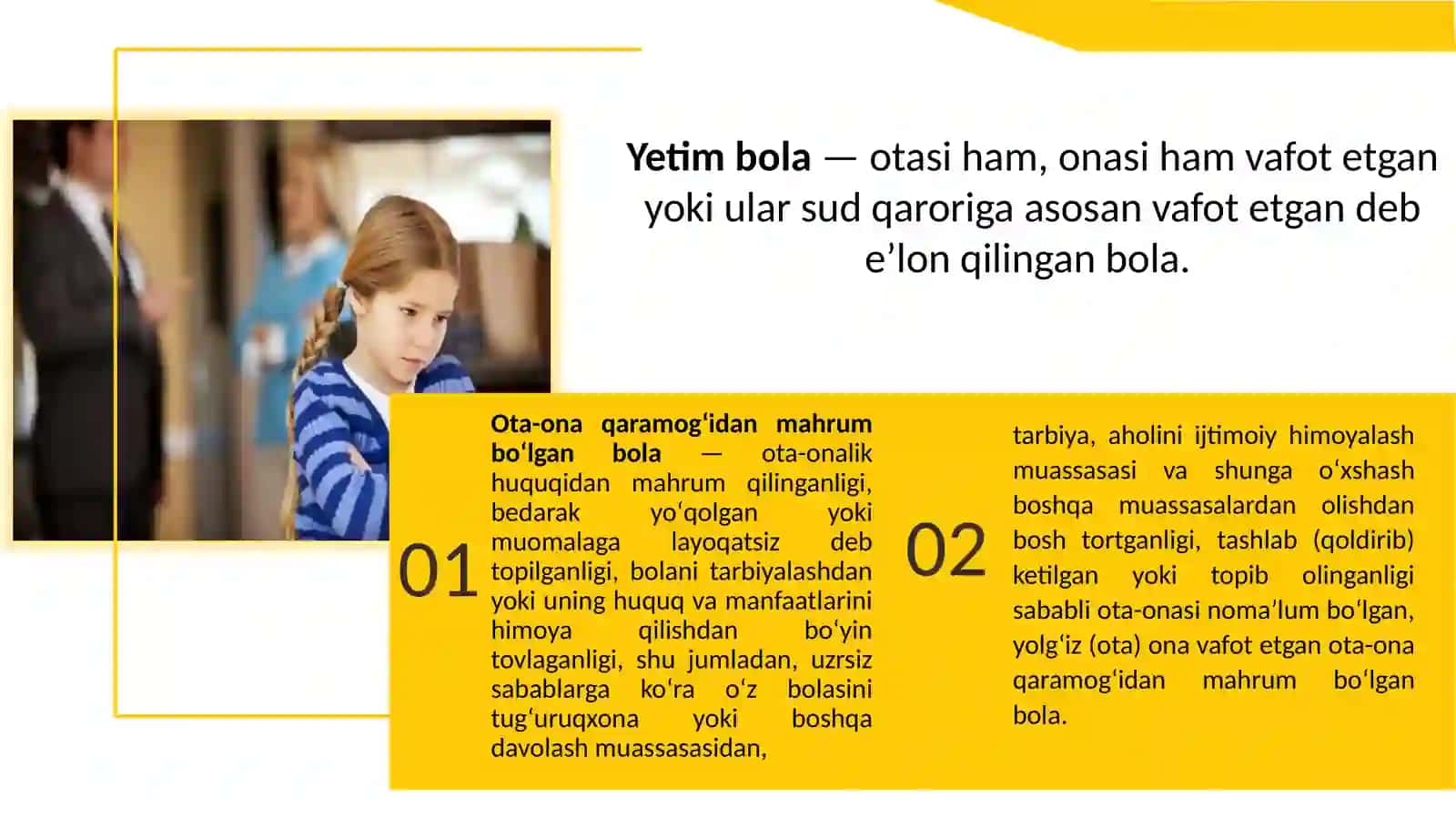 Institutsional muassasalarda tarbiyalanayotgan yetim va ota-ona qaramog’isiz qolgan bolalarning ijtimoiy-psixologik muammolari 3
