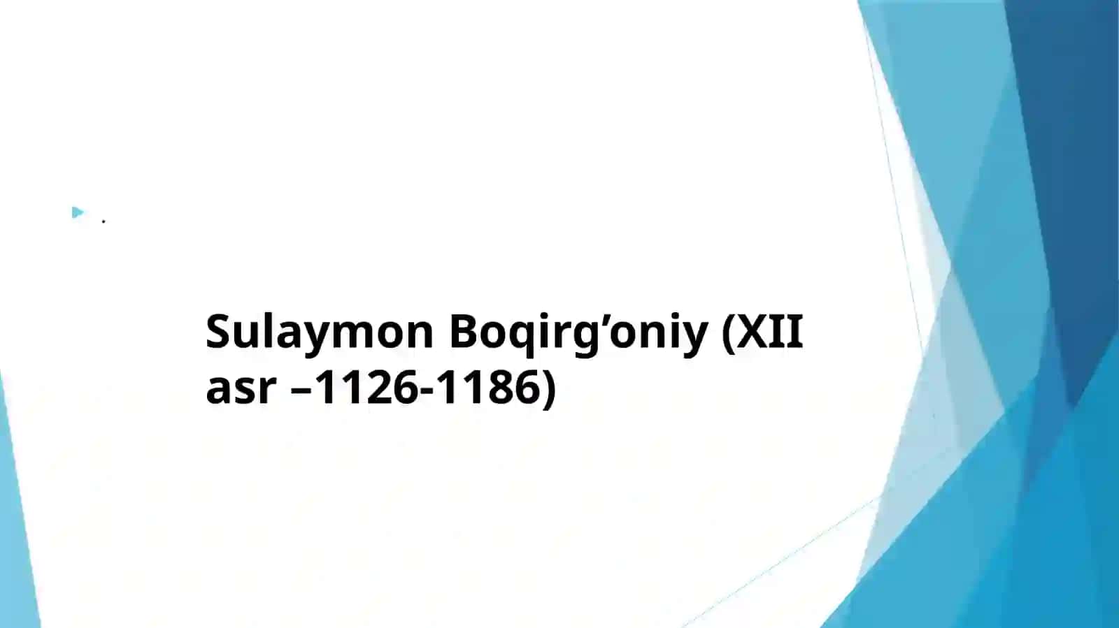 Hakim Sulaymon otahikmatlar 3