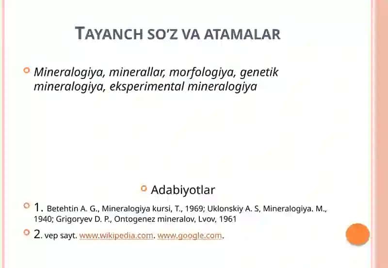 Mineralogiya 3