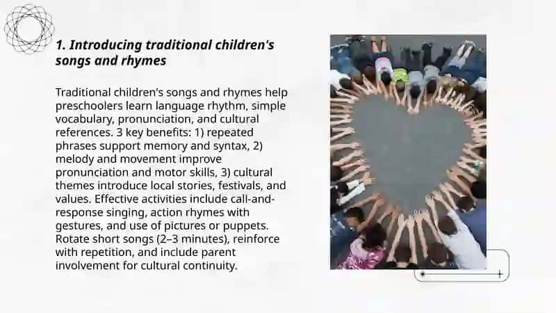 Introducinh preschool children to the culture of the country where the language is being studied 3