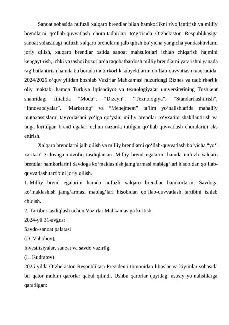 Ayollar milliy ustki kiyim dizayn loyihasini  ishlab chiqish 3