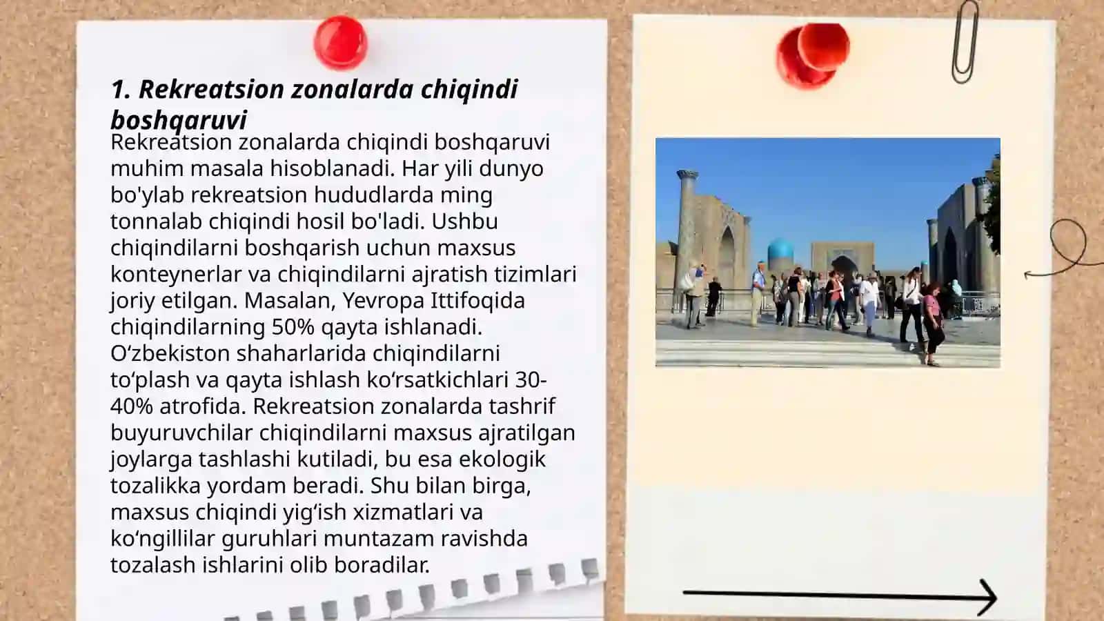 Rekreatsion zonalarda chiqindi boshqaruvi 3
