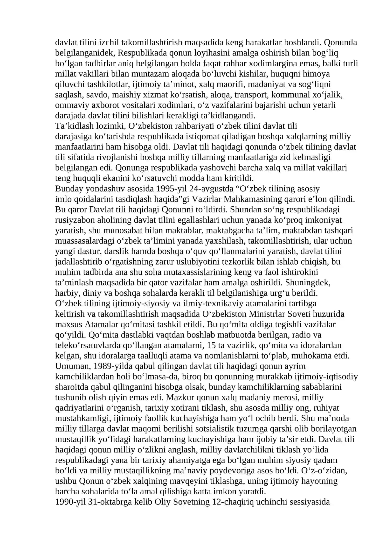 MUSTAQIL O‘ZBEKISTON RESPUBLIKASINING TASHKIL TOPISHI VA UNING TARIXIY AHAMIYATI 3