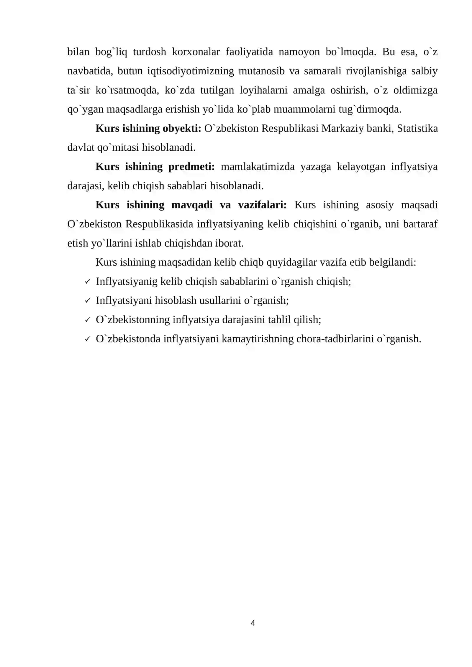 Inflatsiya, uning kelib chiqishi sabablari va oqibatlari 3
