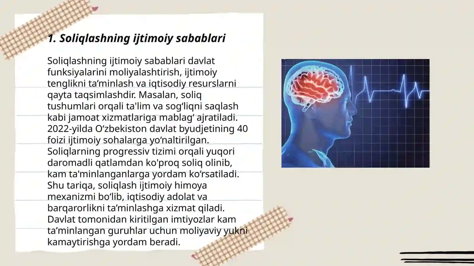 Soliqlashning ijtimoiy sabablari 3