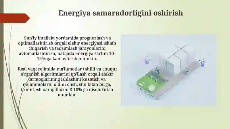 Sun'iy intellekt yordamida elektr tarmoqlarini boshqarish 3