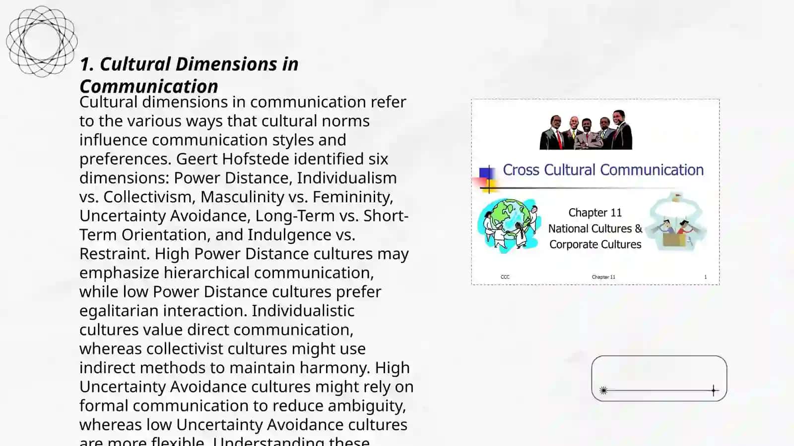 Cross-cultural communication 3