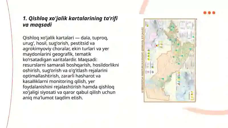 Qishloq xo'jalik kartalari 3