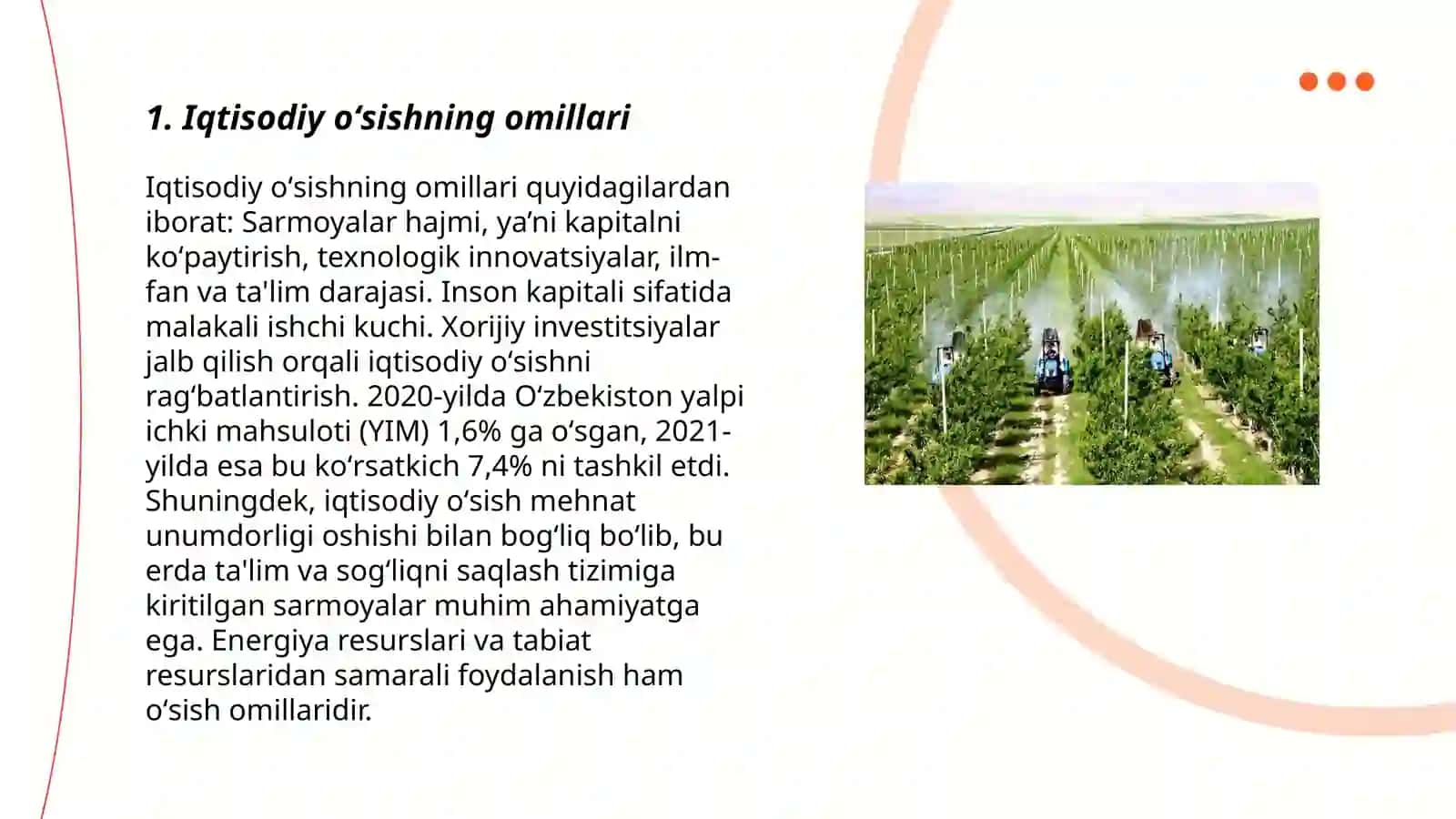 Iqtisodiy oʻsish va milliy boylik 3