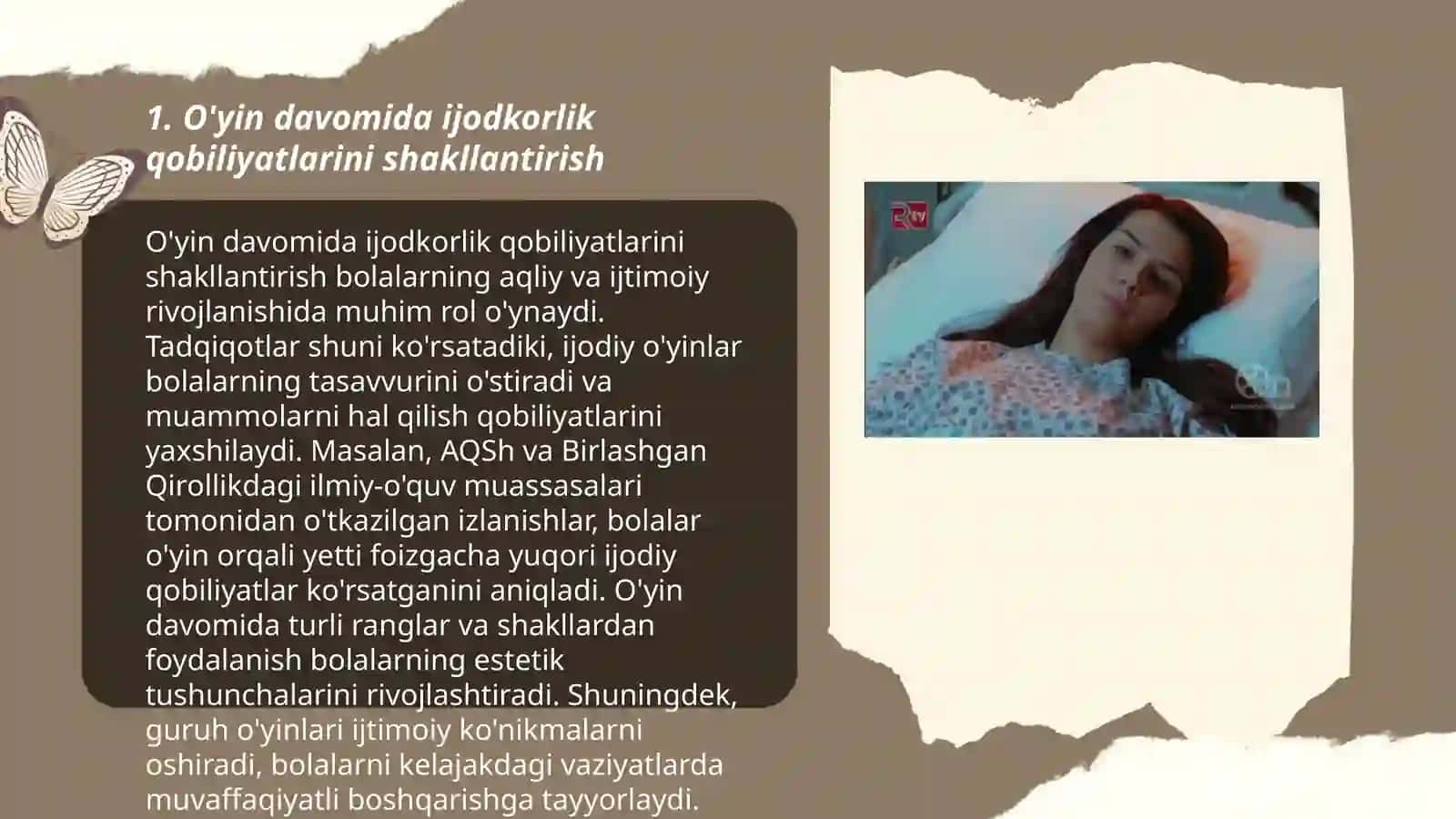 O'yin orqali ijodiy faoliyatni rivojlantirish 3