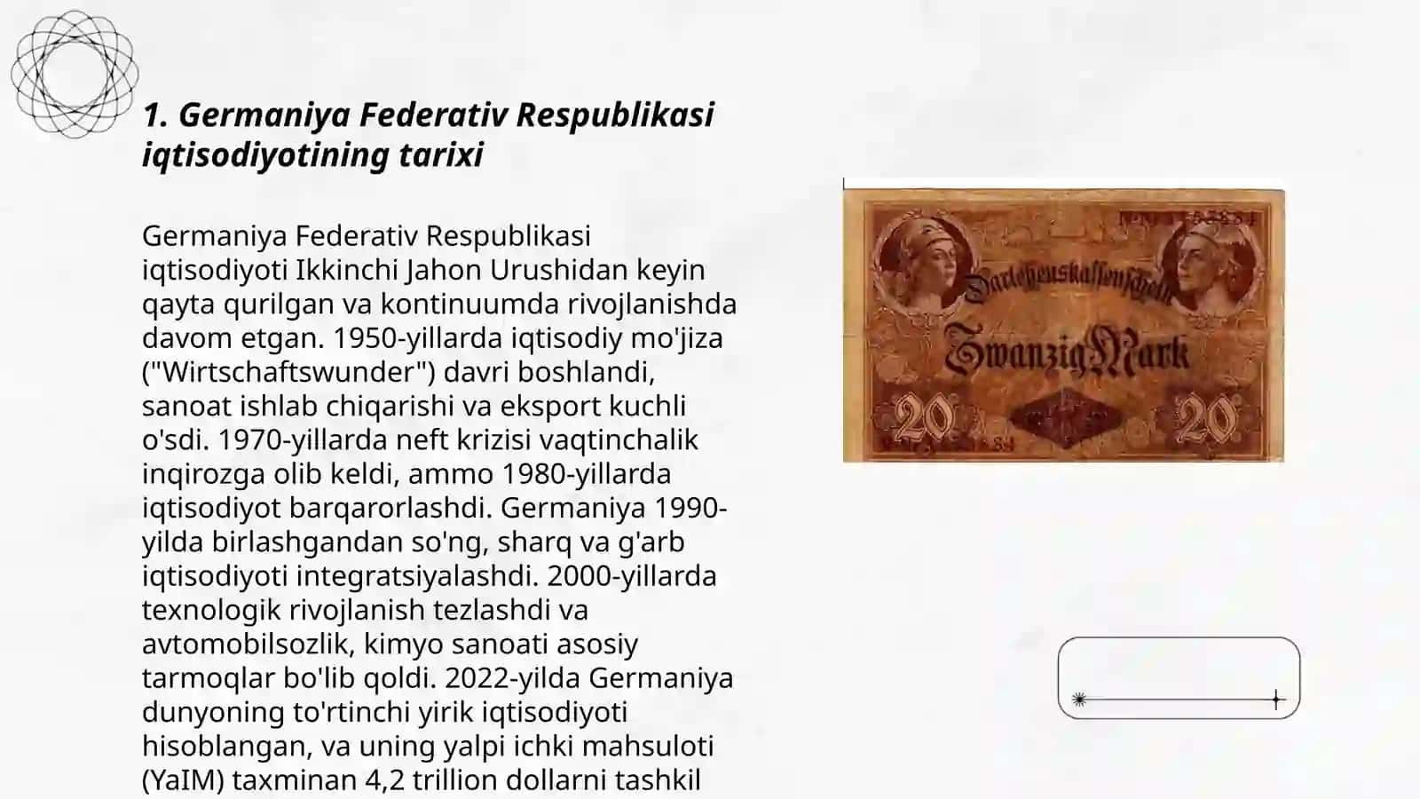 Germaniya Federativ Respublikasi iqtisodiyotining tarixi 3