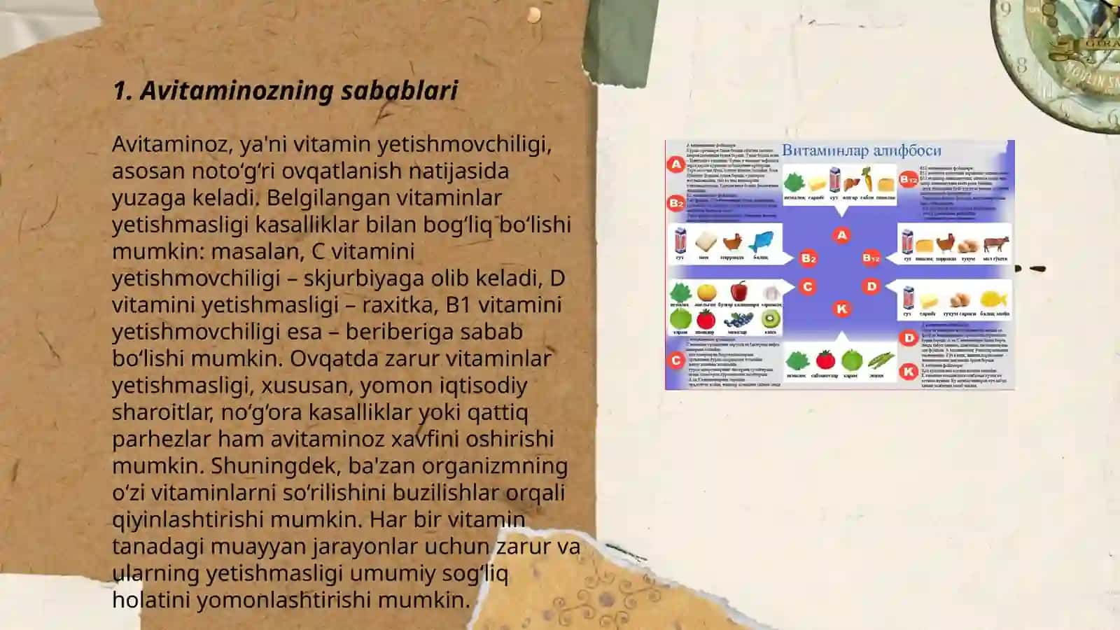 Avitaminoz va gipovitaminoz 3