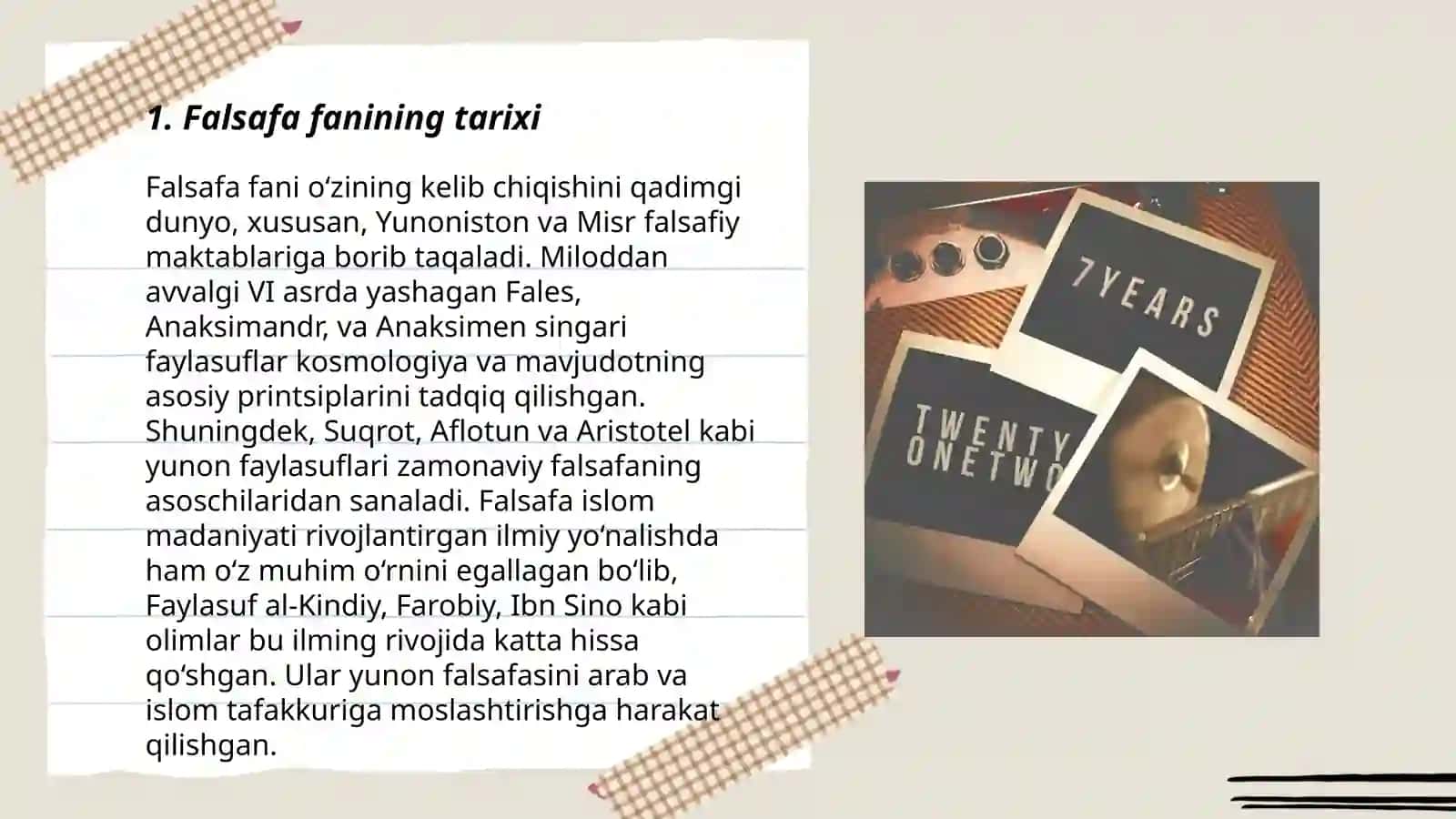 Falsafa fanining predmeti, mazmuni va jamiyatdagi roli 3