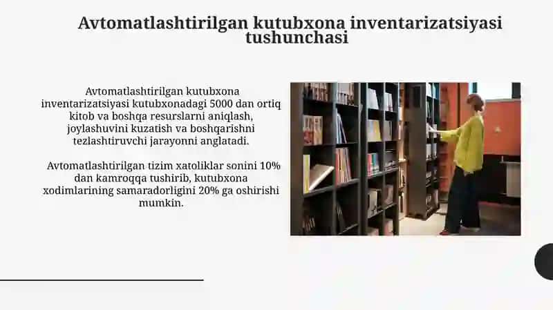 Avtomatlashtirilgan Kutubxona Inventarizatsiyasi 3