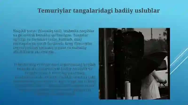 Temuriylar davri tangashinosligi 3