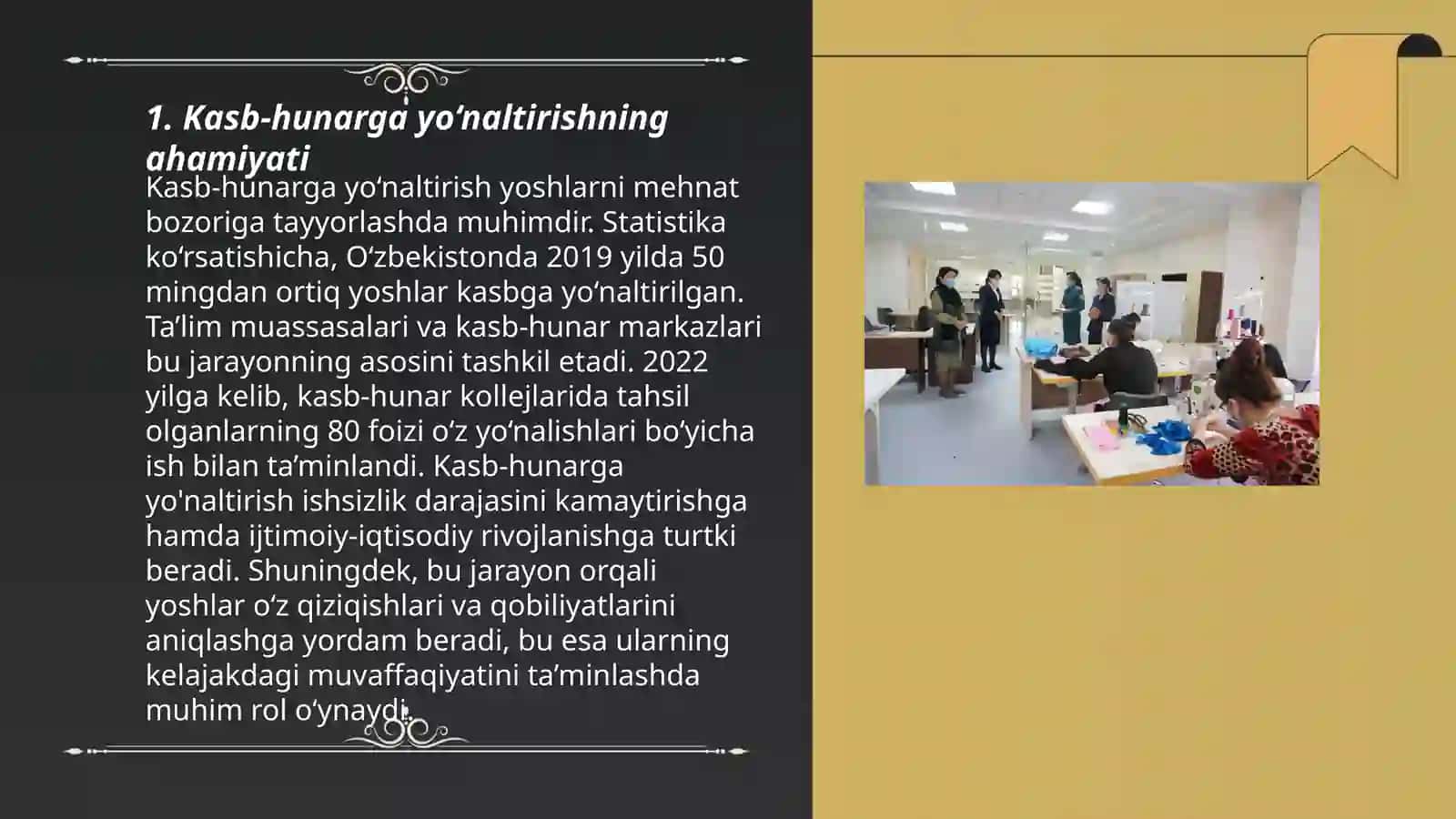 Kasb-hunarga yo‘naltirishning ahamiyati 3