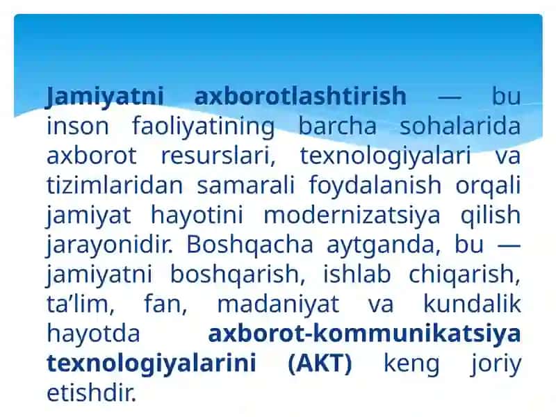 Jamiyat va ta’limni axborotlashtirish 3