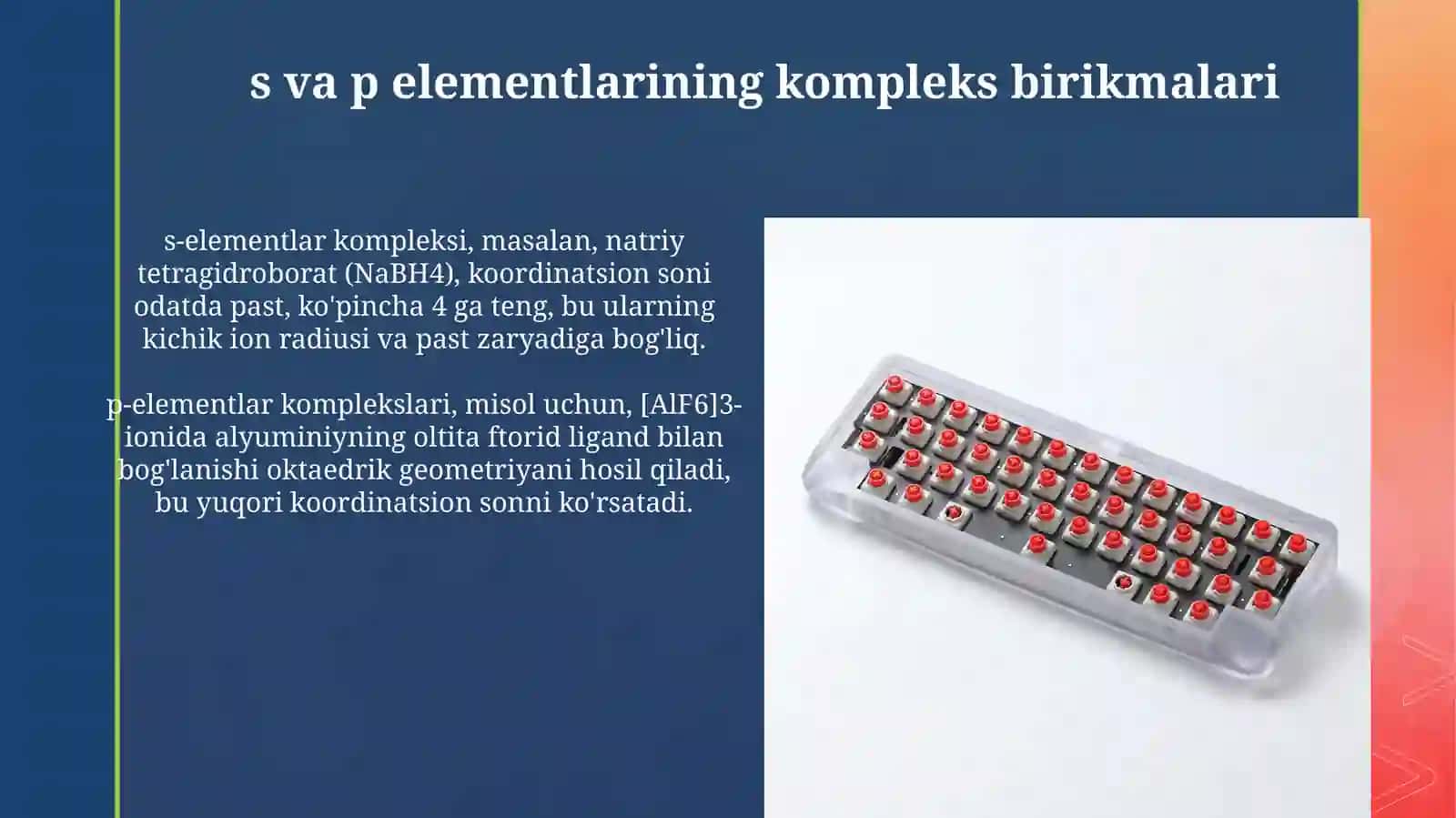 S va p elementlarining kompleks birikmalari 3