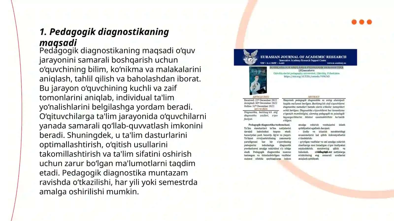 Pedagogik diagnostikada shkalalashtirish 3