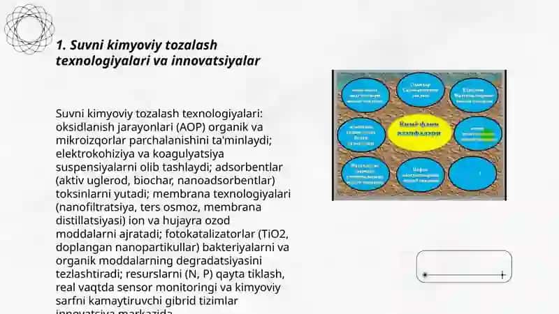 Kimyo fanining atrof-muhitni himoya qilishdagi va ekologiya muommalarini hal qilishdagi roli 3