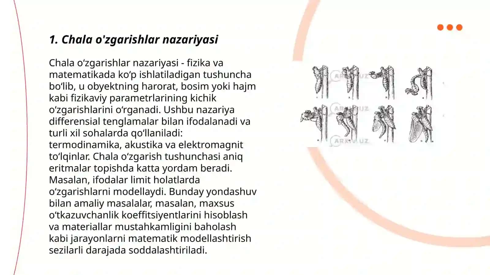 Chala ózgarish bilan rivojlanadigan hasharotlar 3