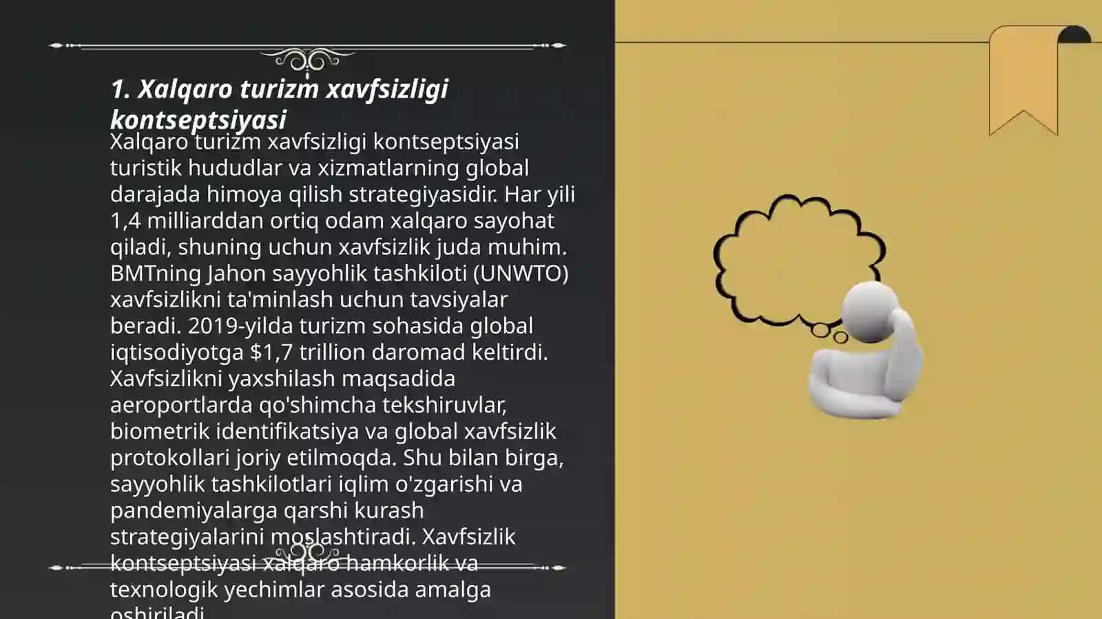Xalqaro turizm xavfsizligi kontseptsiyasi 3