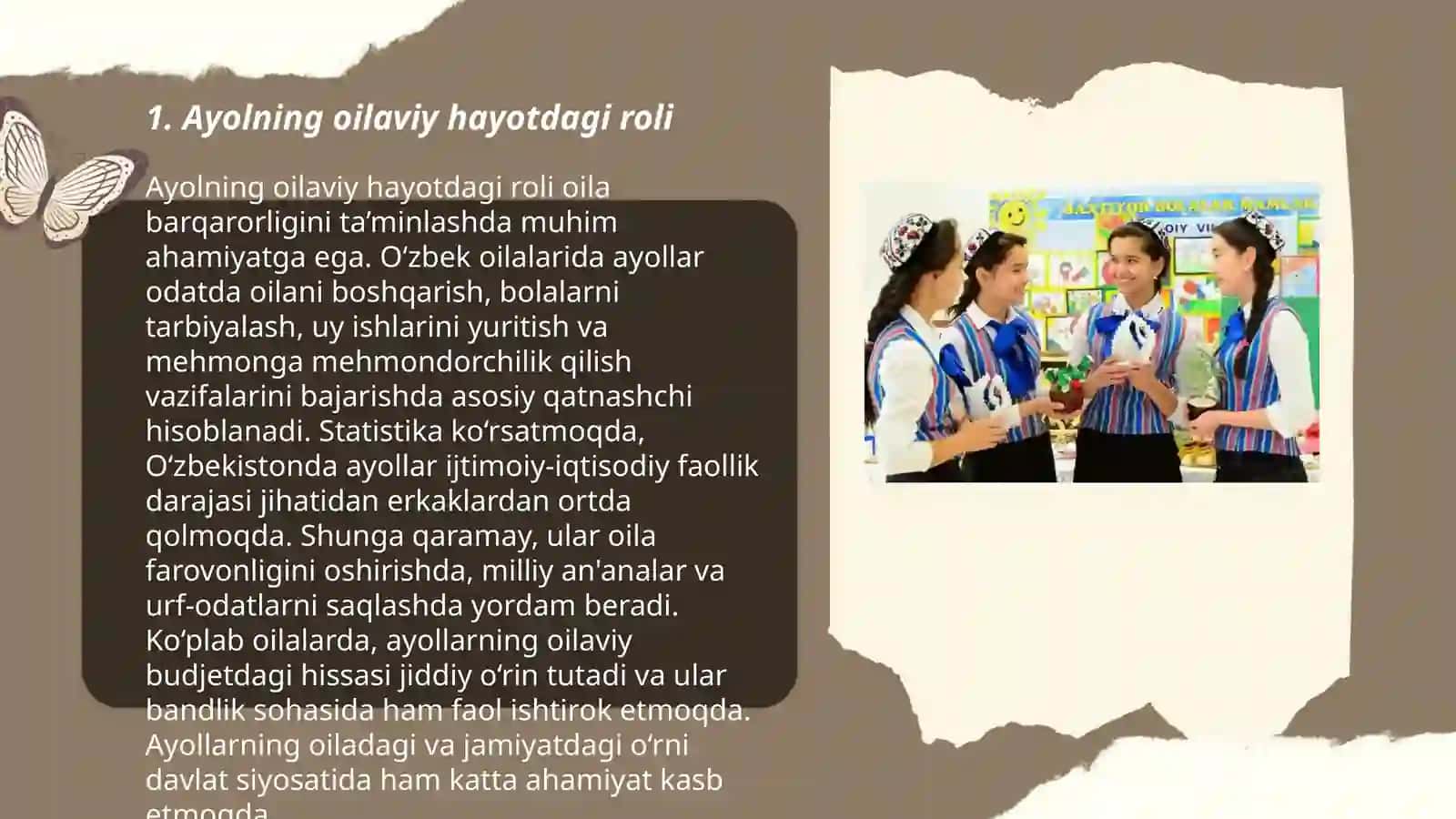 Ayolning oilaviy hayotdagi roli 3