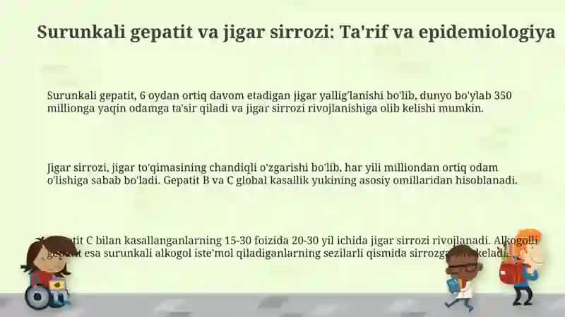 Surunkali gepatit va jigar sirrozi 3