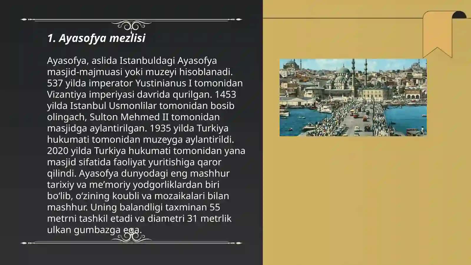 Ayasofya mezlisi 3