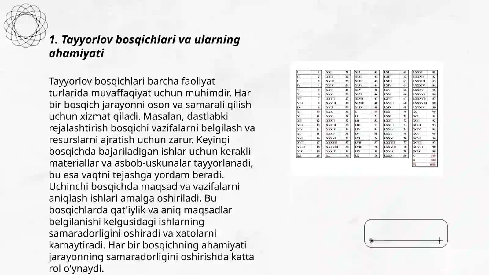 Tayyorgarlik bosqichlari muvofiq guruhlarni shakllantirish bosqichlarning maqsadi va vazifalari 3