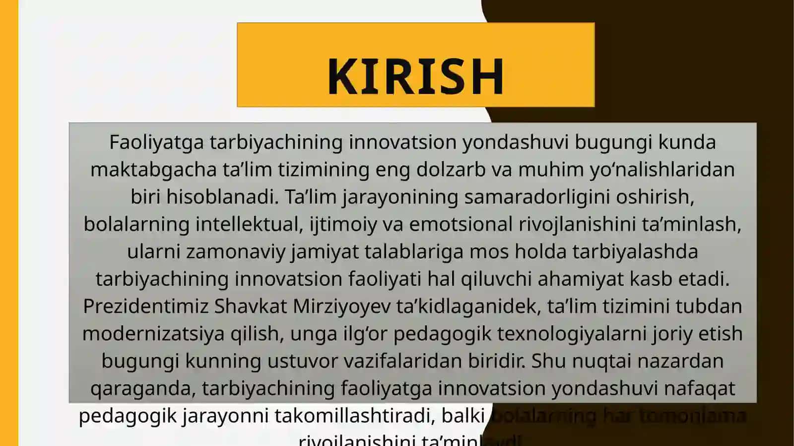 Innovatsion yondashuvning faoliyatga ta'siri 3