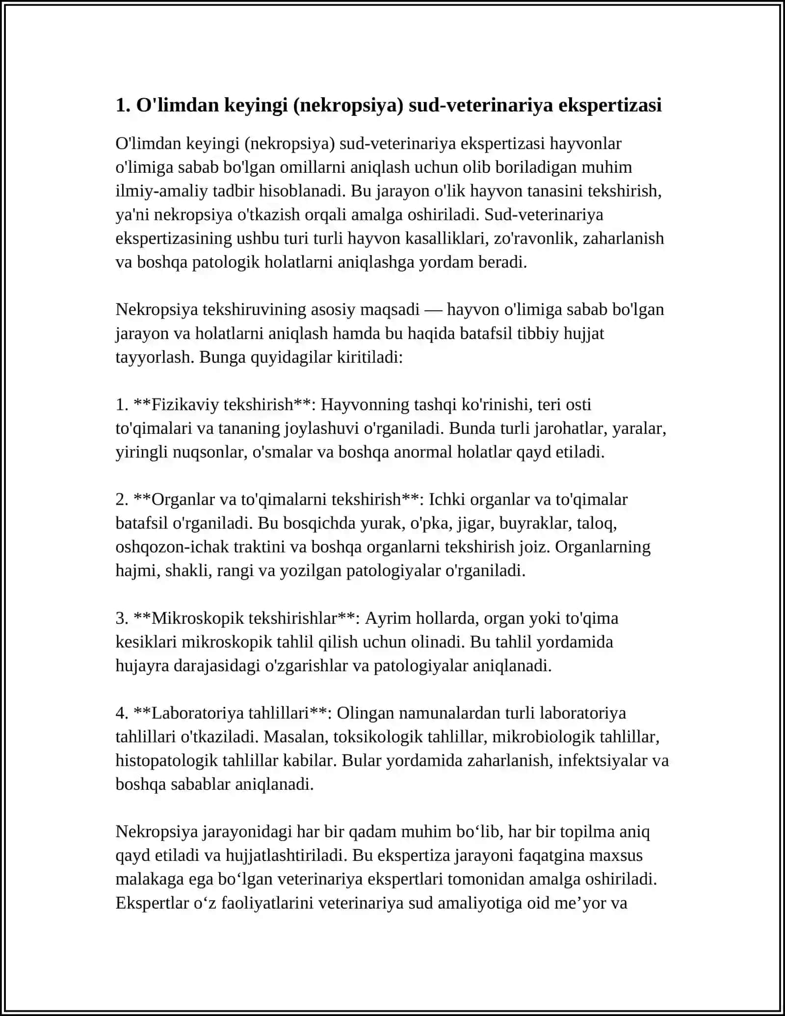 SUD VETERINARIYA EKSPERTIZASINING AYRIM TURLARI 3