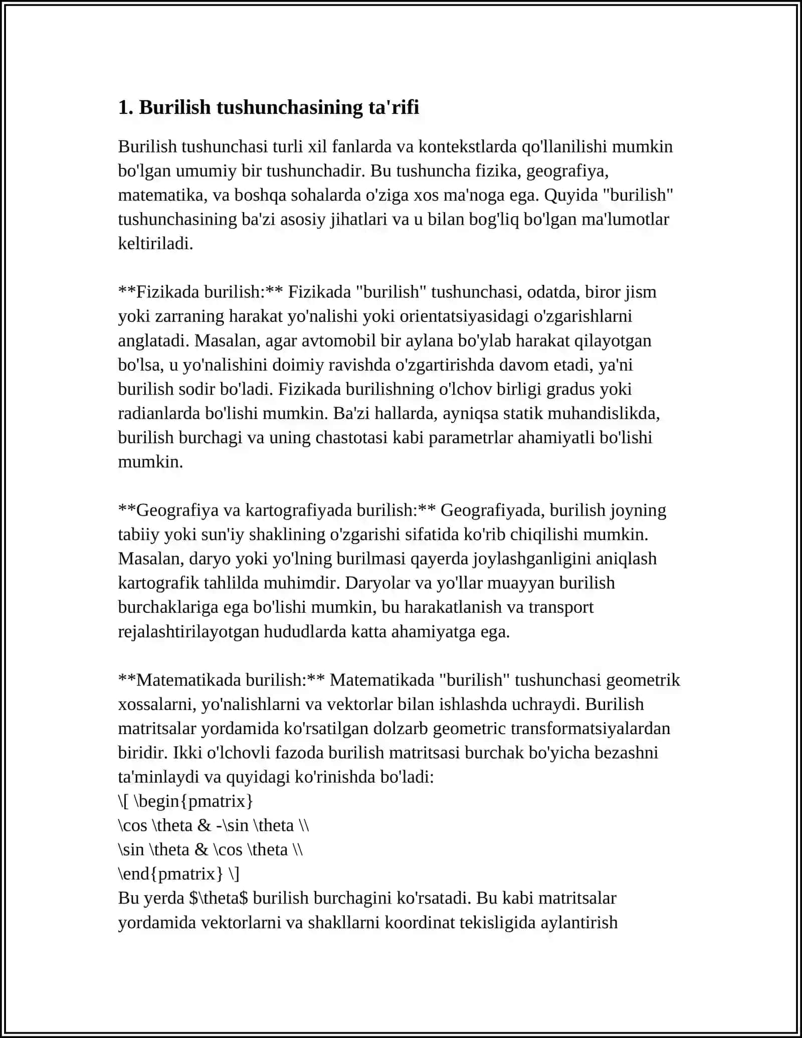 BURULISH TUSHUNCHASI 3