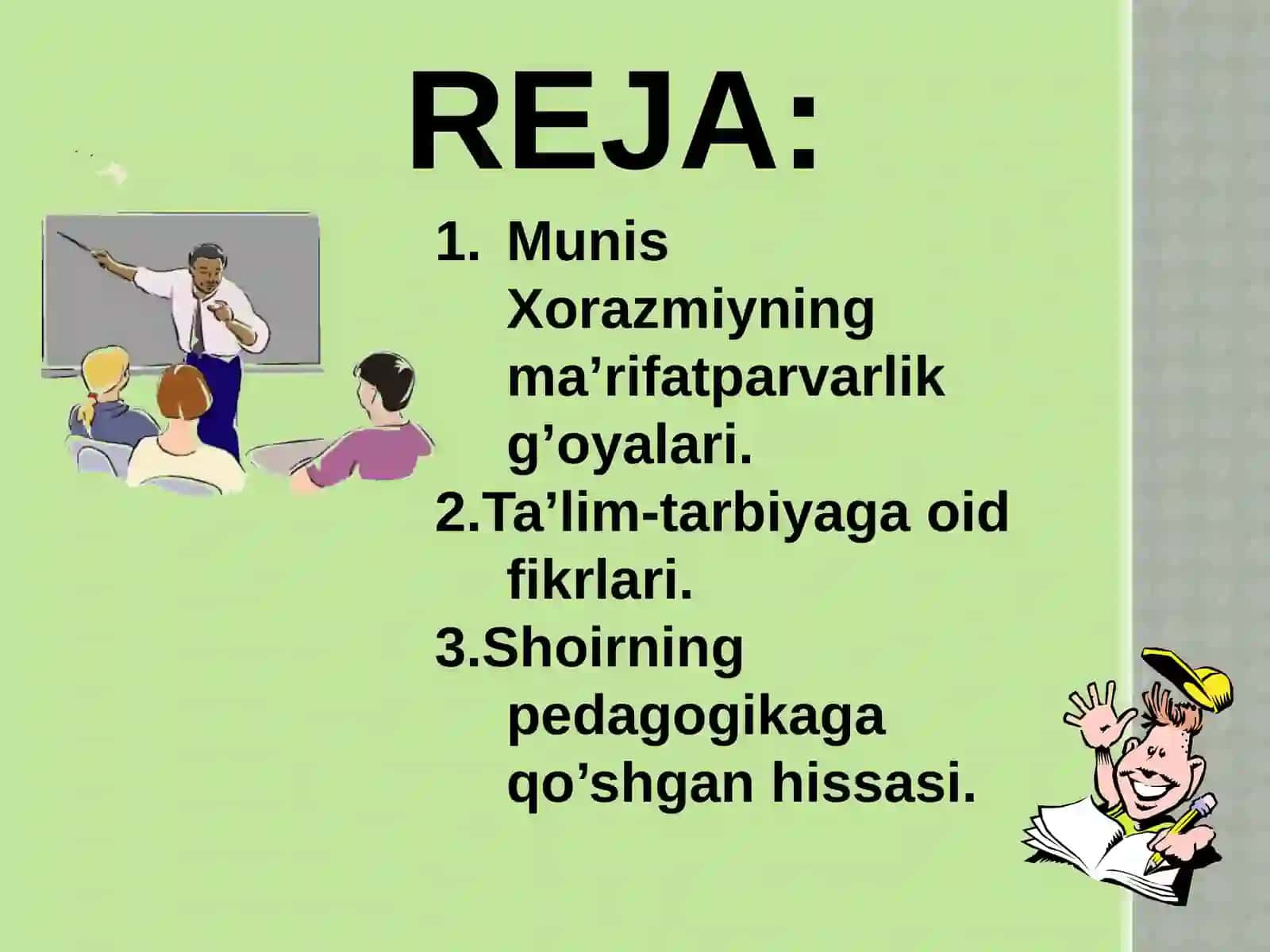 Munis Xorazmiy pedagogik qarashlari 3
