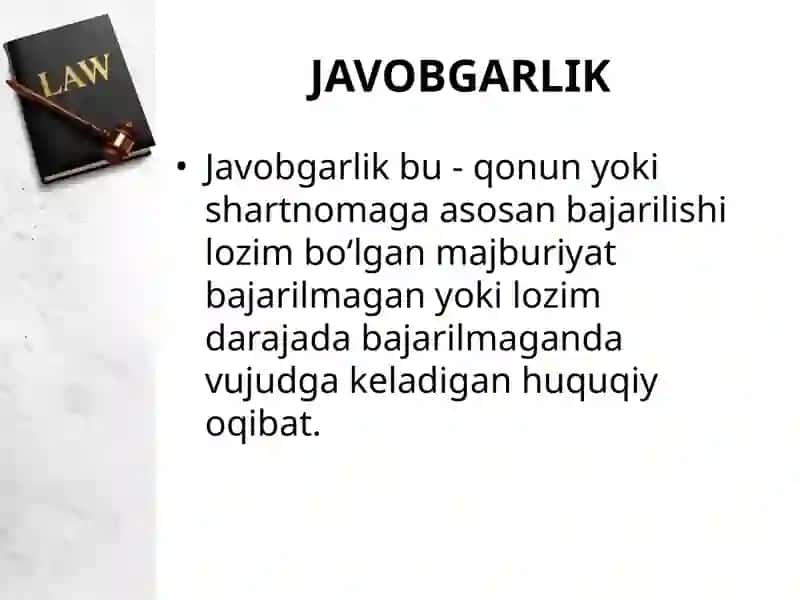 Biznes Munosabatlarida Javobgarlik 3