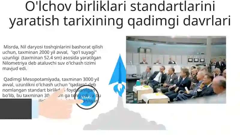 Oʻlchash birliklari etalonlarini yaratilish tarixi 3