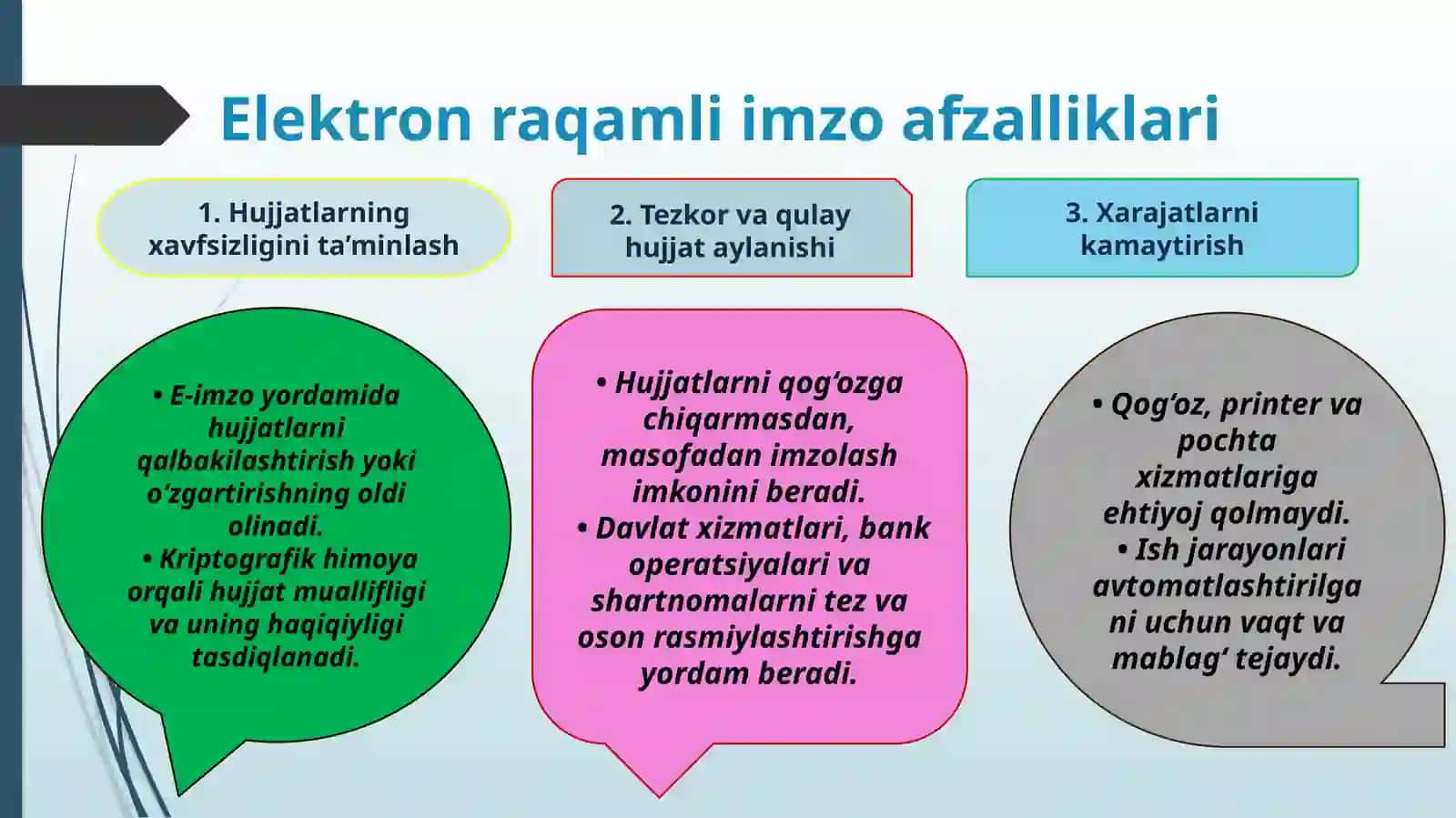 Elektron raqamli imzo va sertifikat olish 3