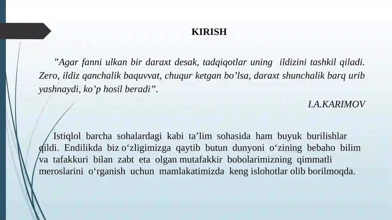 IKKINCHITARTIBLICHIZIQLAR 3