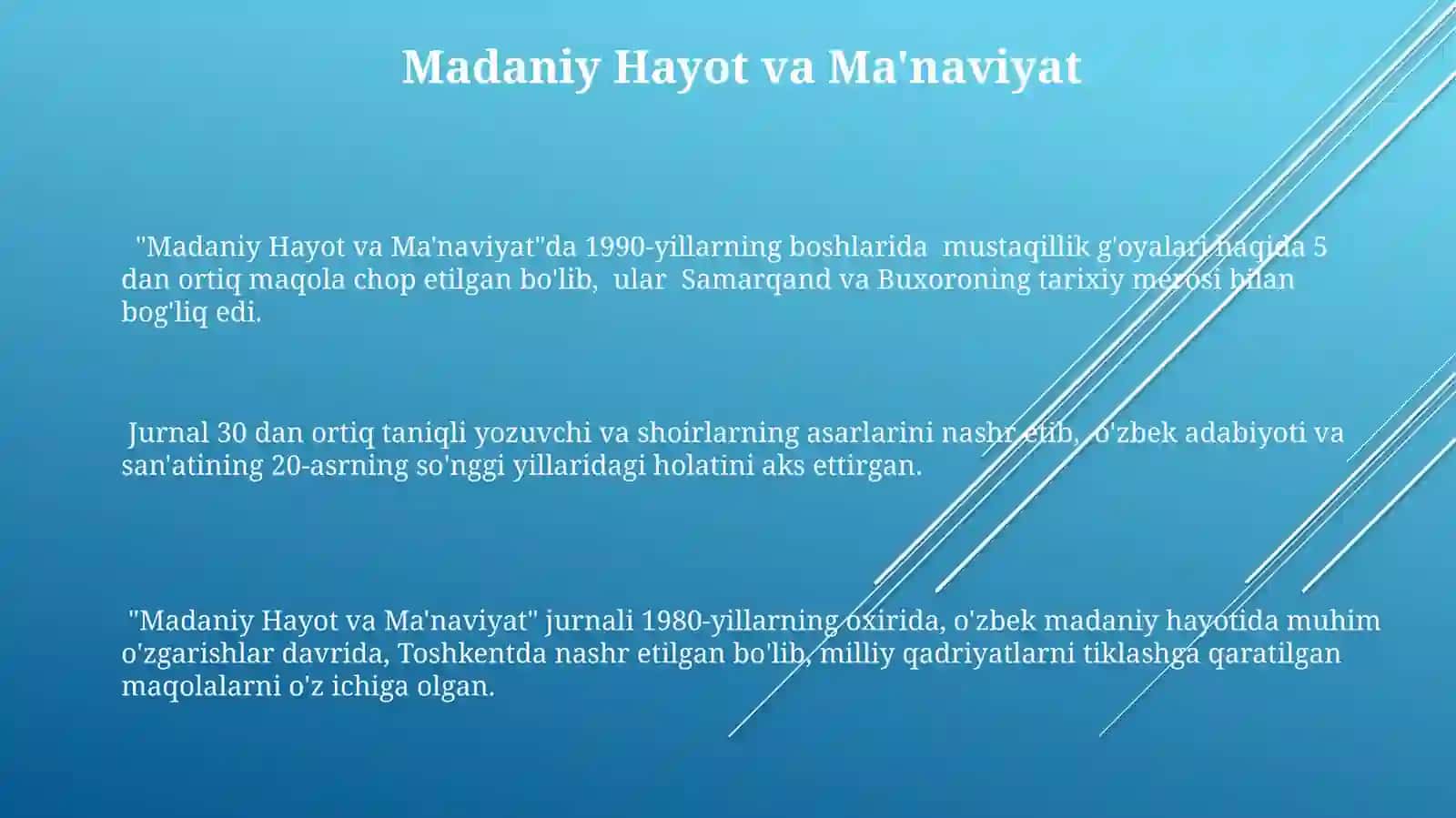 O'zbekiston Mustaqillikka erishish arafasida metodik tahlil 3