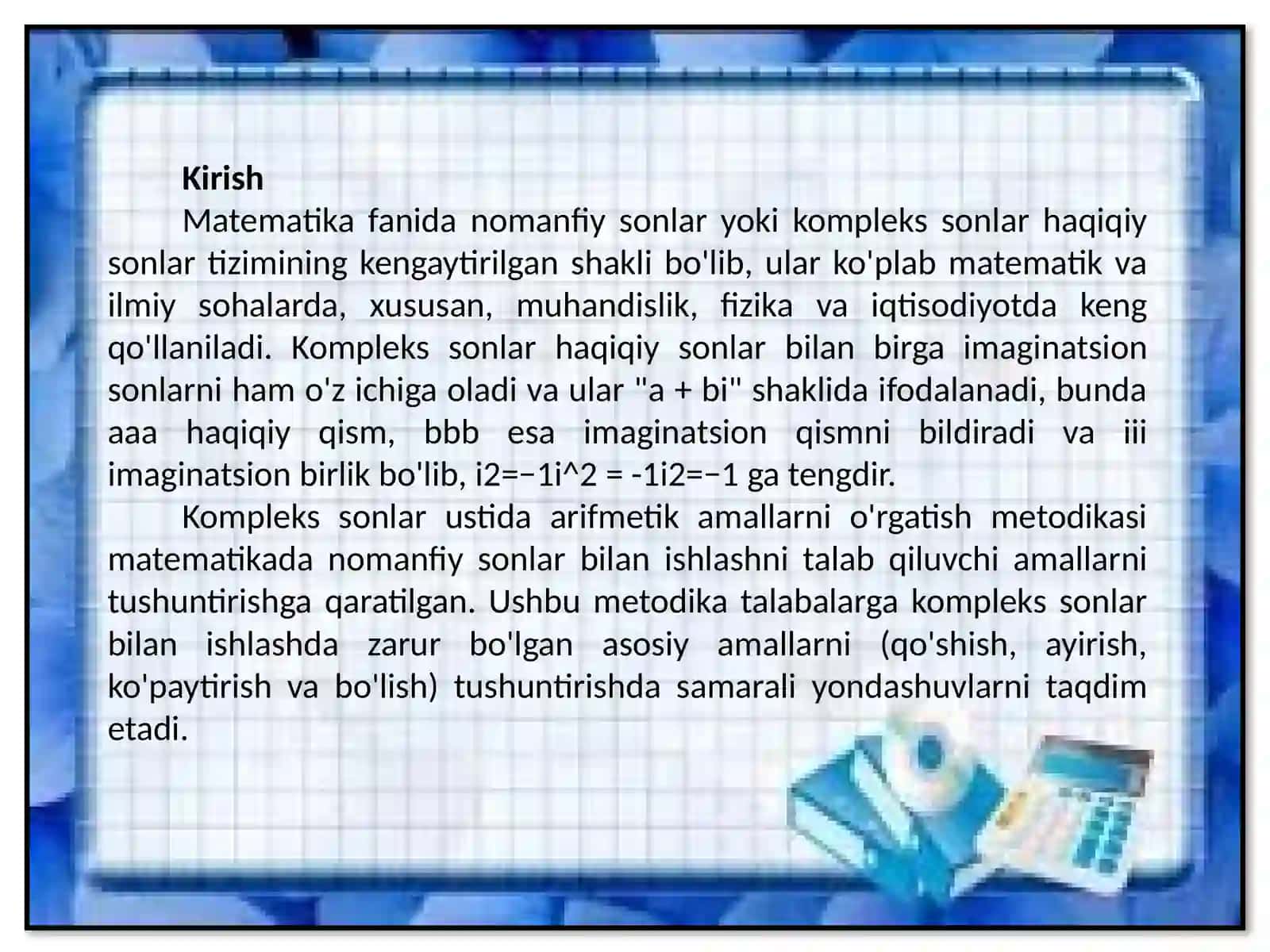 Nomanfiy sonlar ustida arifmetik amallarni o'rgatish metodikasi 3