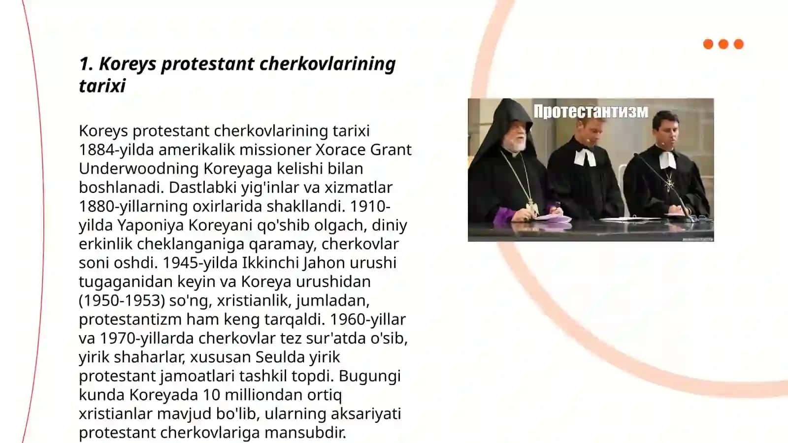 Koreys protestant cherkovlari 3