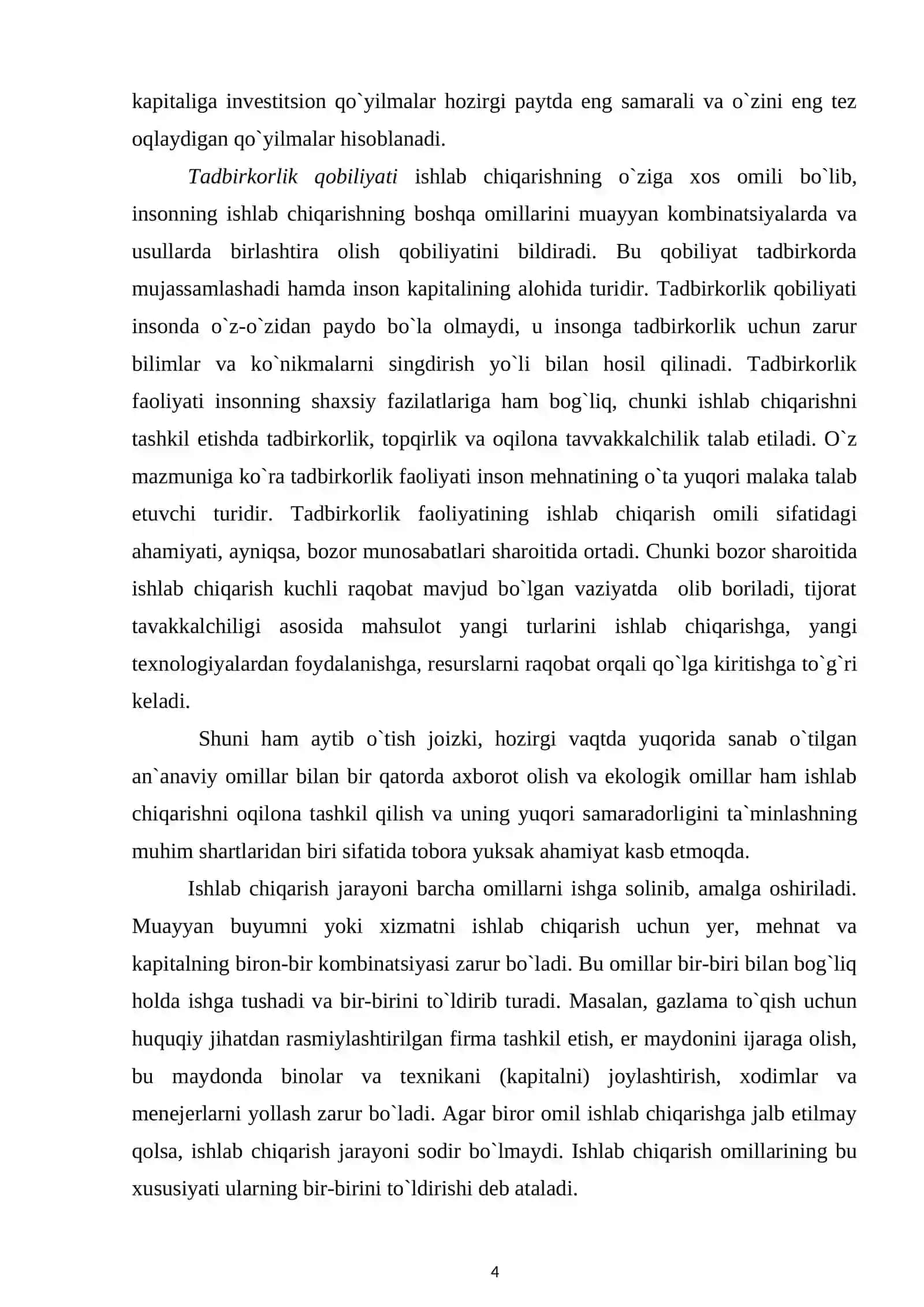Mehnat jarayonining moddiy mazmuni 3