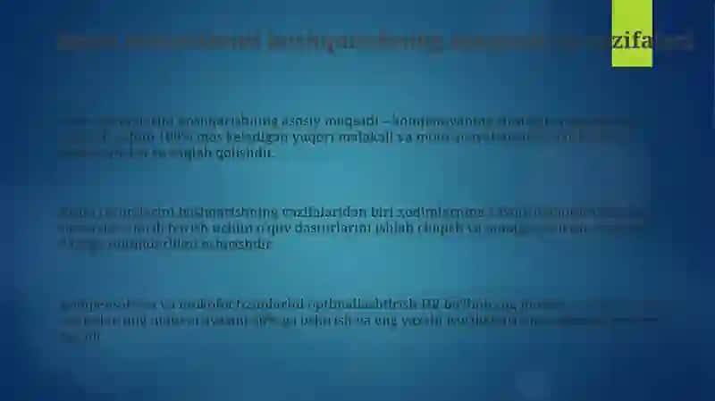 Inson resurslarini boshqarish nazariyasi 3