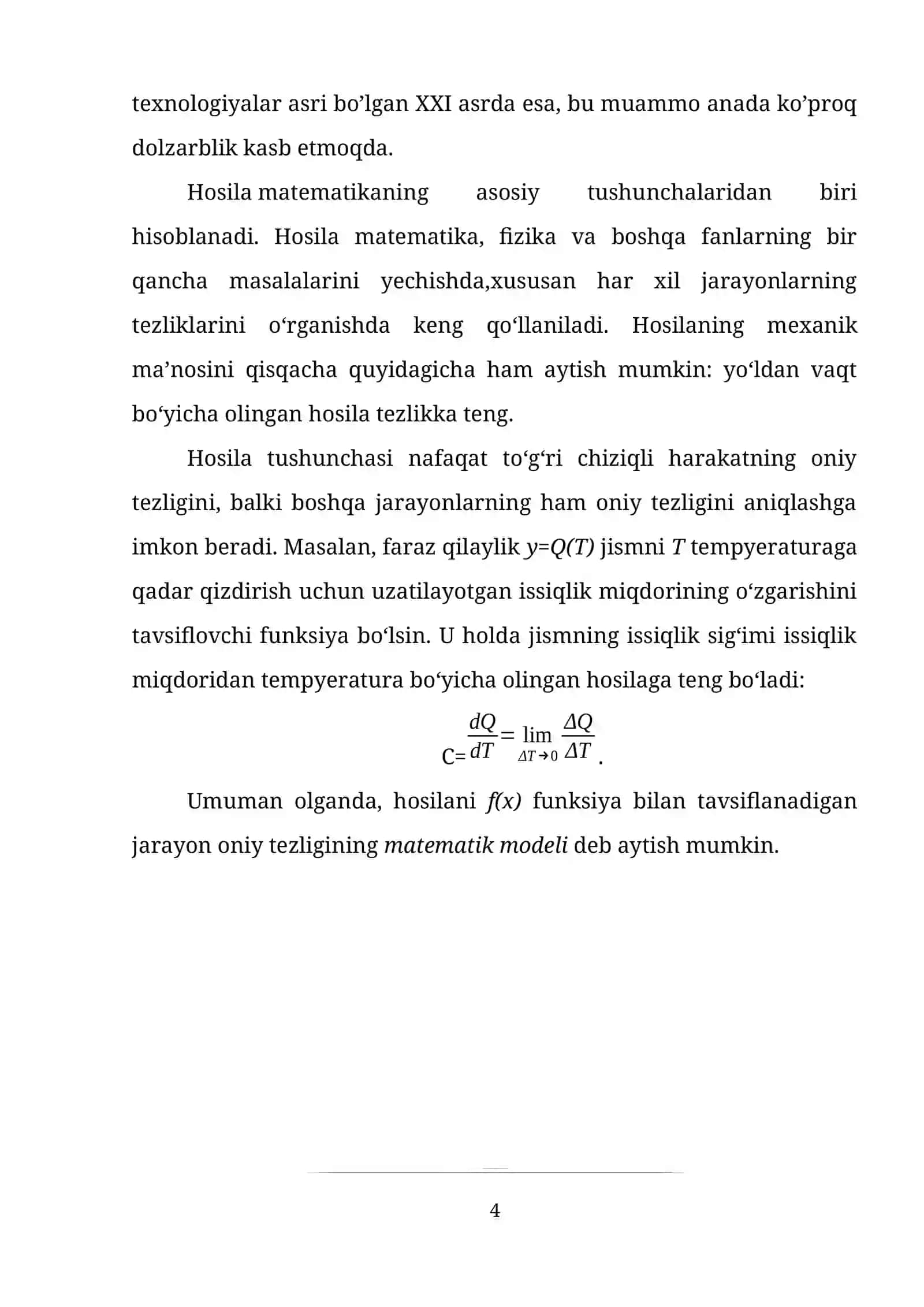 Matematika fanining rivojlanishi 3