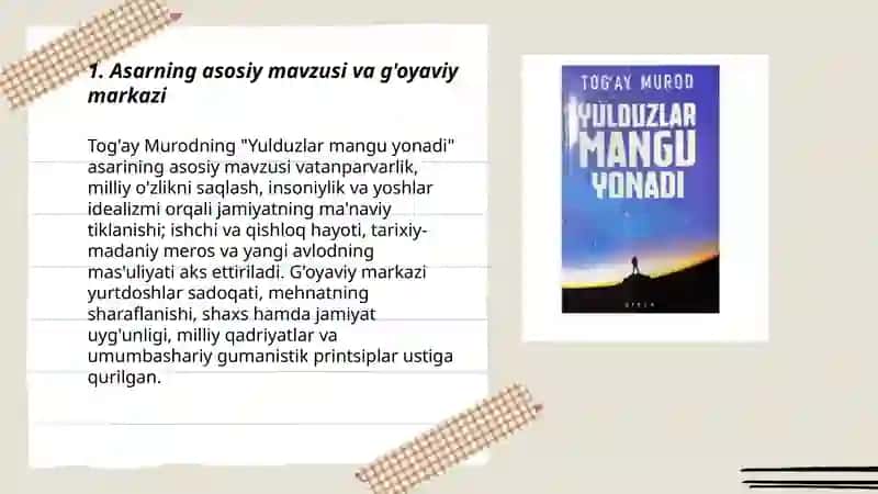 Yulduzlar mangu yonadi 3