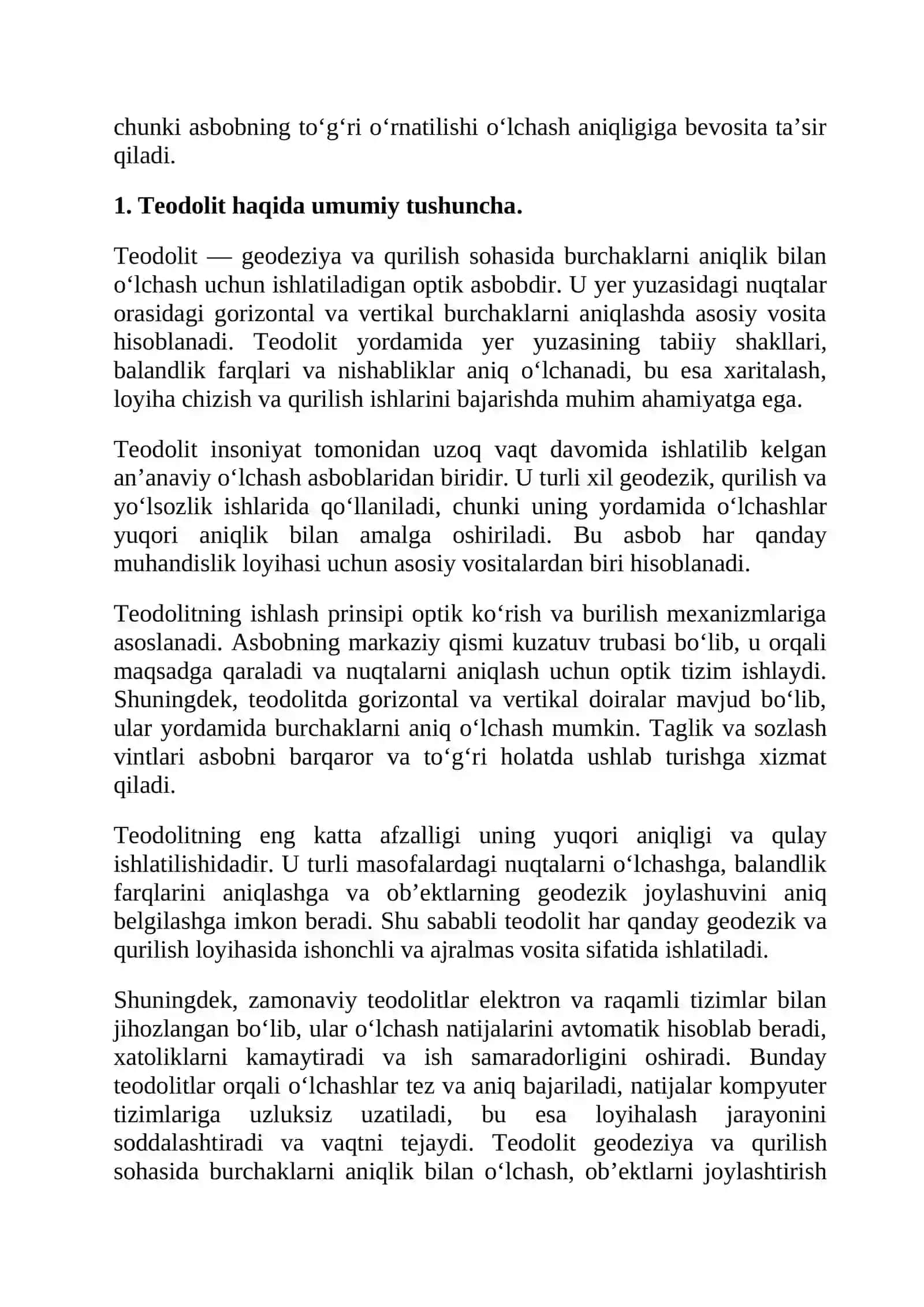 Teodolitning tuzilishi 3