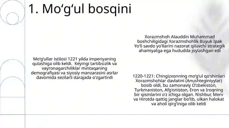 Xorazmshohlar (anushteginlar) davlati va uning tarixiy geografiyasi 3