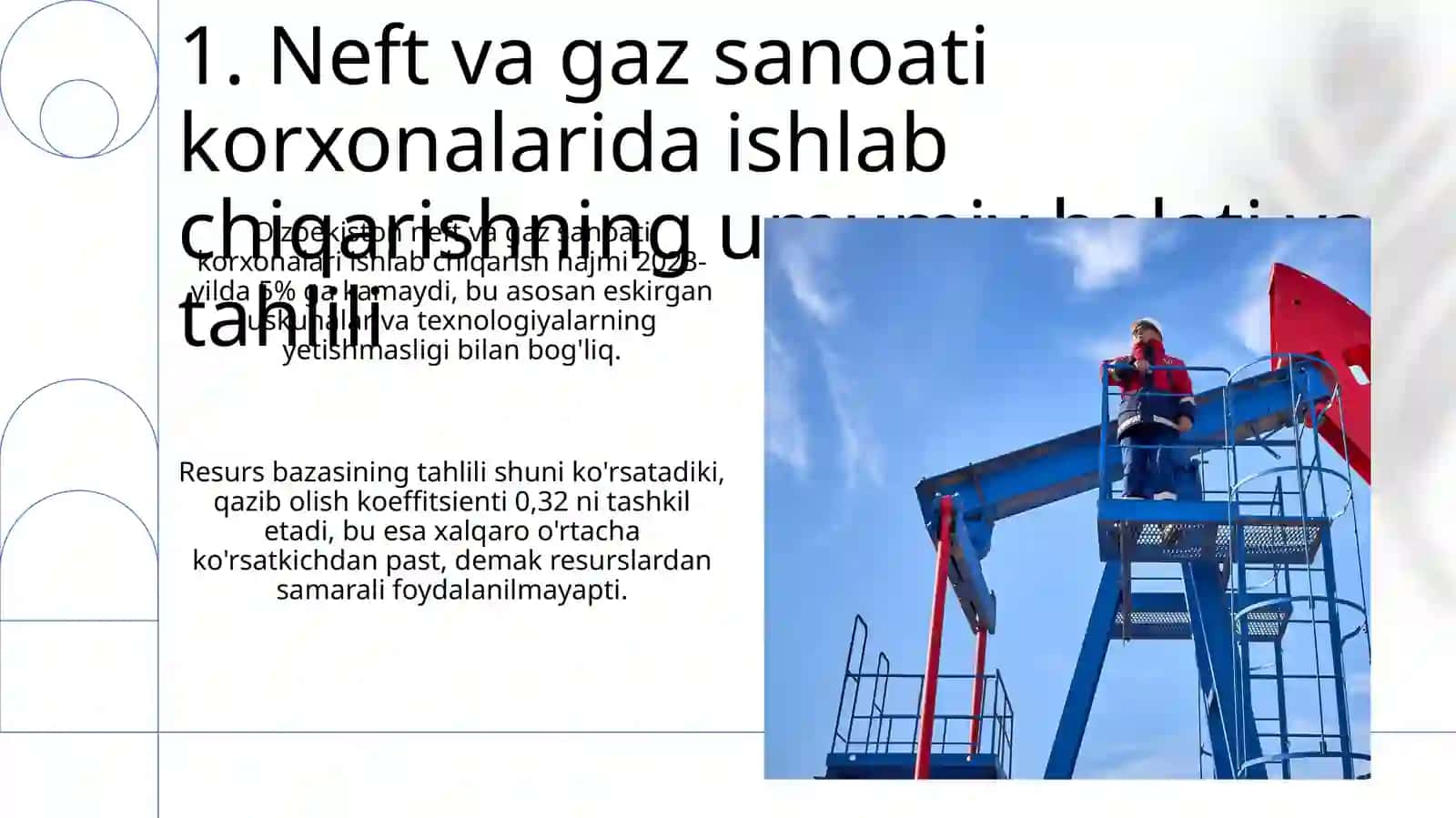 Neft va gaz sanoati korxonalarida ishlab chiqarishni rivojlantirish yoʻnalishlari 3